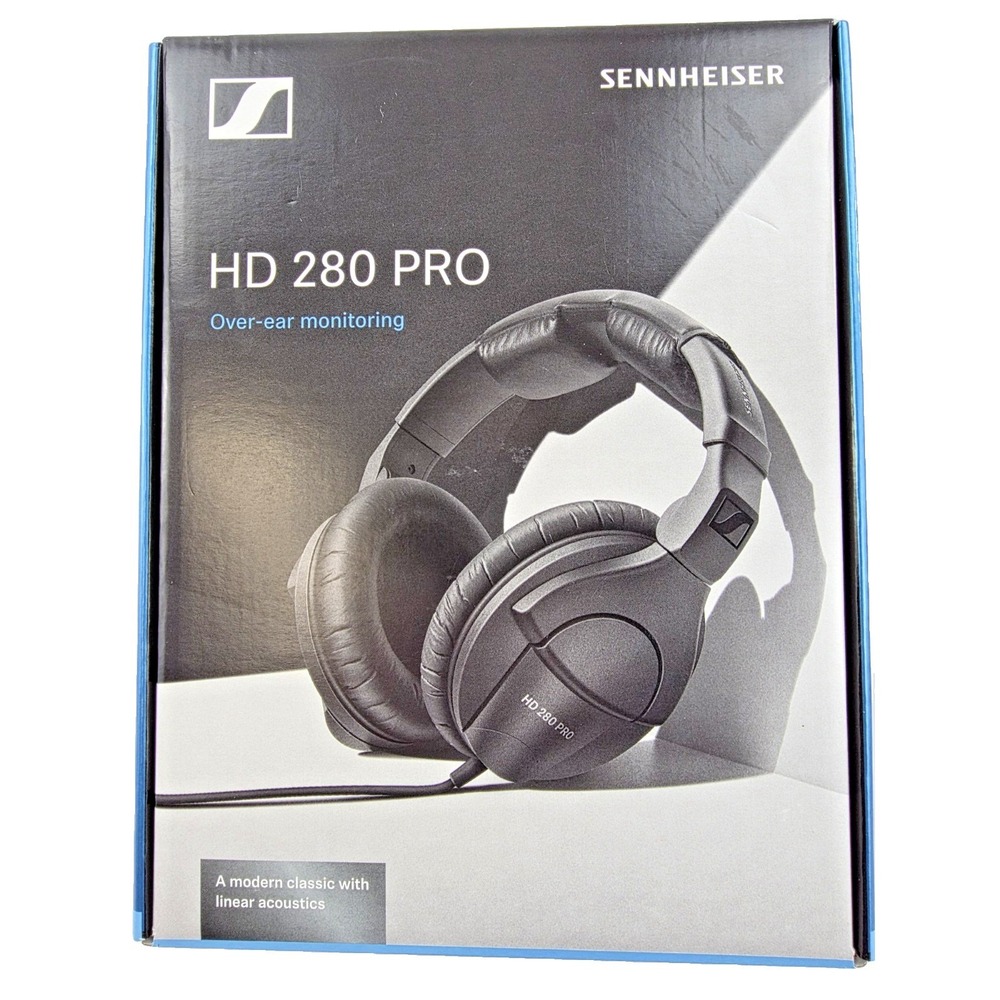 Sennheiser HD 280 Pro Professional Over-Ear Studio Headphones Black NIB